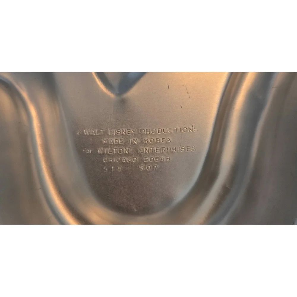 Vintage Wilton Donald Duck Cake Pan‎ w Insert Disney 515-507 Korea